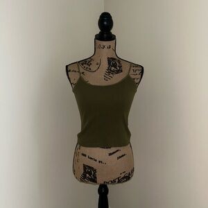Women’s XS/S, Brandy Melville, Green Tank Top